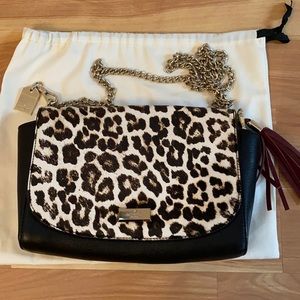 Kate spade leopard print purse